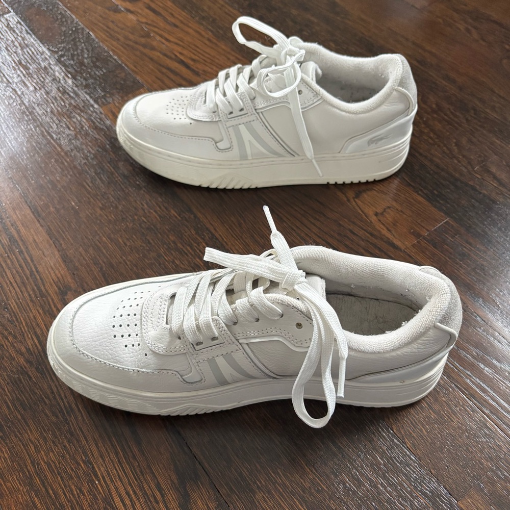 👟Lacoste Leather Sneakers - Picture 4 of 11